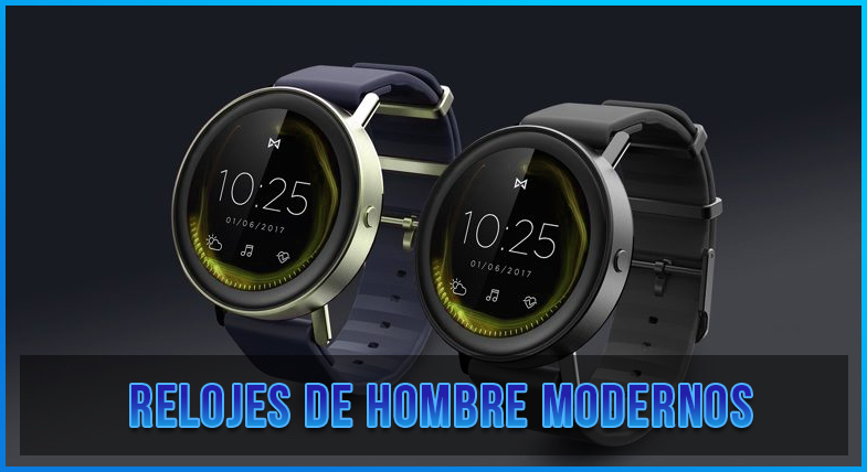 Relojes de hombre modernos
